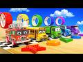 Colors Shapes &amp; Sing a Song! | Swap the wheels for shapes | Baby Nursery Rhymes &amp; Kids Songs