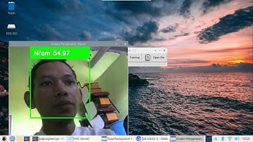Demo Program Sistem Pengenalan Wajah Dengan metode viola jones dan LBPH