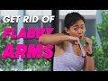 How to Lose Flabby Arms - Kickboxing | No Equipment | Joanna Soh