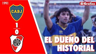 TORNEO CLAUSURA 1991: BOCA 1 RIVER 0