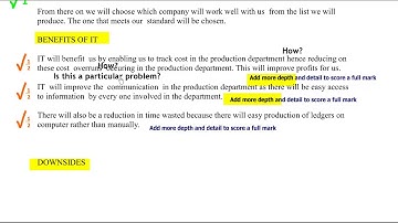 CIMA Management Case Study Tuition Video Series: Sample Video 4 - Lessons from student scripts