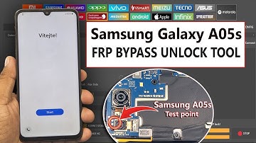 Samsung Galaxy A05s (SM-A057G) FRP Bypass Unlock Tool Via Test Point