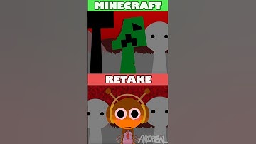 Incredibox Sprunk Retake MineCraft ⛏️ VS Sprunki Retake OG *HORROR VERSION*