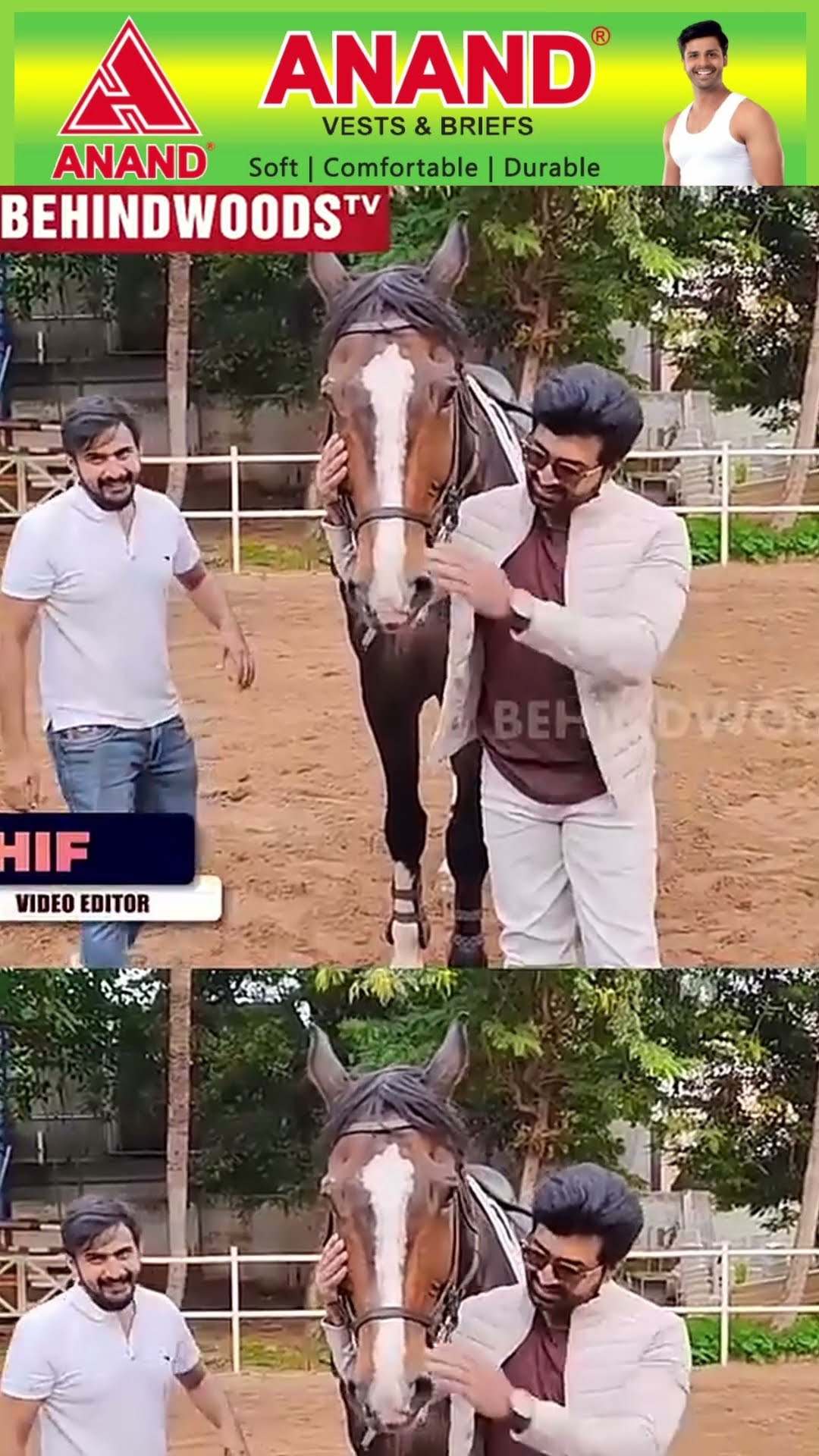 குதிரைல ராஜா மாதிரி கம்பீரமா உட்கார்ந்த Arun Vijay ?