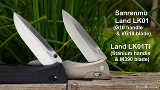 Sanrenmu Land LK01 G10 vs. titanium