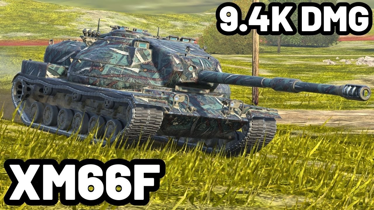 XM66F | 9.4K DAMAGE | 4 KILLS | WOT Blitz Pro Replays