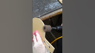 The process of making a luxury table tennis stick. A Korean table tennis stick craftsman.