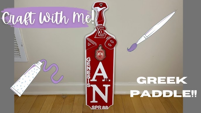 Fraternity & Sorority Paddles  Custom Greek Paddles & Greek Gifts