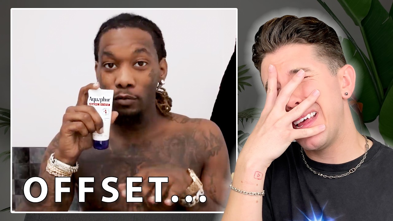 Specialist Reacts to Offset's Skin Care Routine