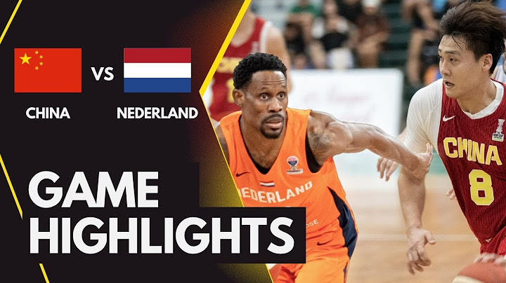 Netherlands VS China｜Basketball Warm Up Game | Full Highlights | July 15, 2025