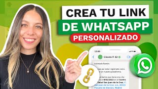 Como CREAR UN LINK DE WHATSAPP DESDE MI CELULAR