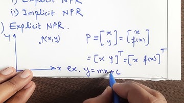 S 2.02 Non Parametric Representation of Curves | Explicit and Implicit Representation of Curves