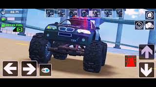 Police Monster Truck DriverRace 3D - Android Game #wormate​ #viralvideo​ #wormateio​ #shortsfeed screenshot 3