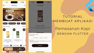 Tutorial Membuat Aplikasi Pemesanan Kopi dengan Flutter