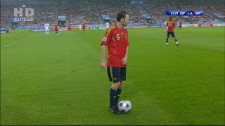 Andres iniesta vs Russia 2008 (group stage) English commentary |HD 1080!