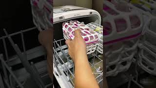 Step by step guide using dishwasher for baby bottle #Baby #family #happy