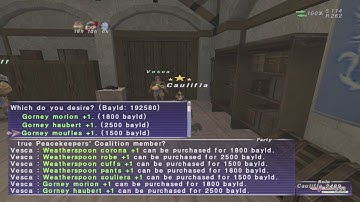 FFXI New and Returning Players Guide: 119 Bayld Armor