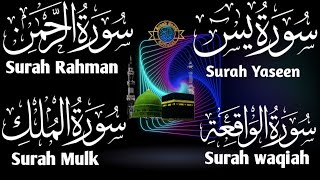 Surah Yaseen ❤️ Surah Rahman ❤️ Surah Mulk ❤️ Surah Waqiah @IQRAALQURANKARIM
