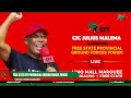CIC Julius Malema Addresses Free State Ground Forces Forum.