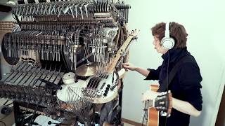 Wintergatan Wednesday Custom Bass CYBER CAPOS - End Music Sequence