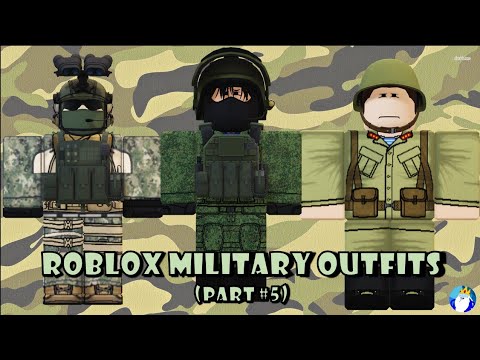Roblox Military Army Soldiers Outfits (Part #5) - YouTube