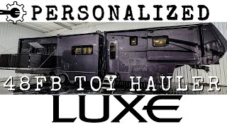 Personalized Luxe 48FB Toy Hauler