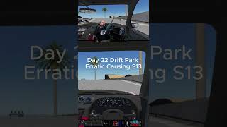 Assetto Corsa Day 22 Drift Park Erratic Causing S13 #assettocorsa  #drift  #beginner