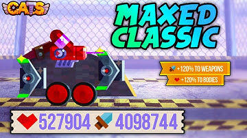 C.A.T.S MAXING CLASSIC BOOMERANG & TRANQUILIZER GUN - OP ALL MAX - Crash Arena Turbo Stars