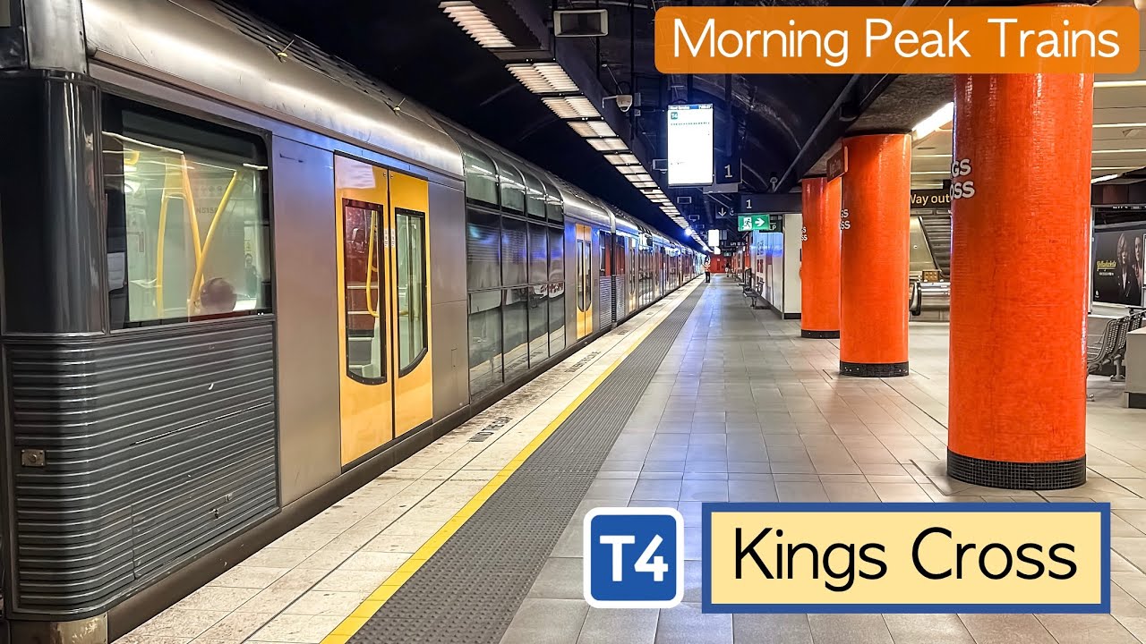 Transport for Sydney Vlog 951: Kings Cross Part 2 - Morning Peak Trains