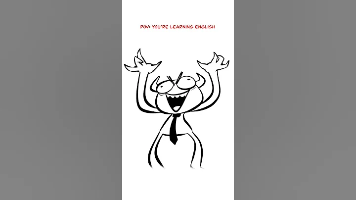 Learning English Backwards 😜 (Animation Meme) #shorts