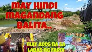 May ayuda para sa dialysis | May adds na para sa kainan sa labas ng farm..