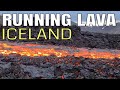 RUNNING LAVA ⚡ ICELAND