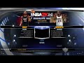 NBA 2k14 Сезон 1999 2000 шестой тур Miami HEAT Denver NUGGETS 