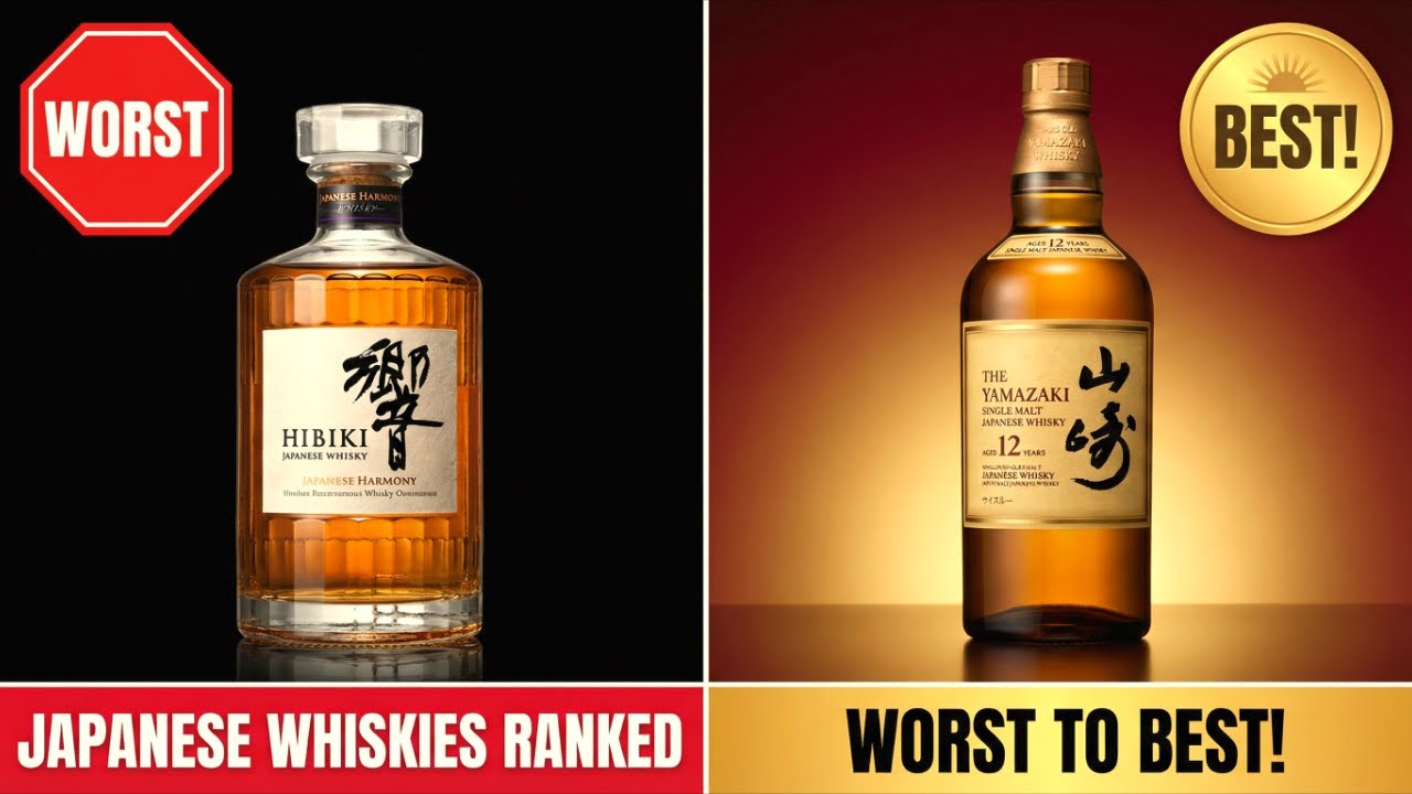 10 Expensive Japanese Whiskies Ranked Worst to Best!