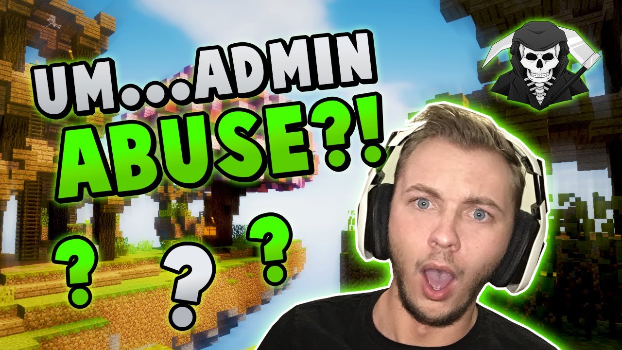 Admin Abuse Admin Trolling Me Hypixel Skywars - roblox admin trolling on khols admin house abusing fun