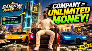 How to Make UNLIMITED Money from Company 🔥 | Golden Crate Bank Guide | Gangstar Mirage City screenshot 3