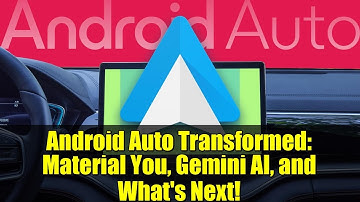 Android Auto Transformed: Material You, Gemini AI, and What