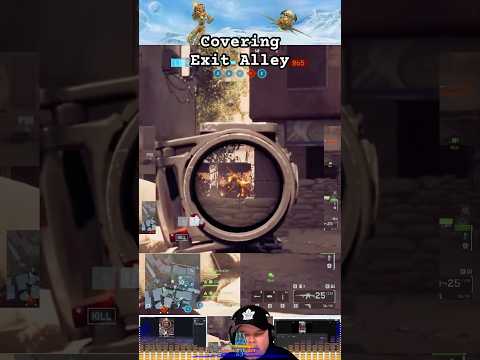 Covering Exit Alley #battlefield #online #multiplayer #gaming #youtubeshorts