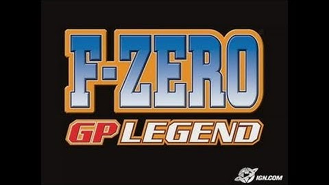 F-Zero: GP Legend Game Boy Gameplay - F-Zero GP E3 Footage