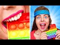 17 Ways to SNEAK SNACKS in SCHOOL - How to Become POPULAR | Funny Awkward Situations by La La Life