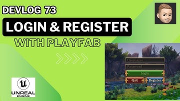 UE5 devlog: Integrate login and register with playfab in our mmo game