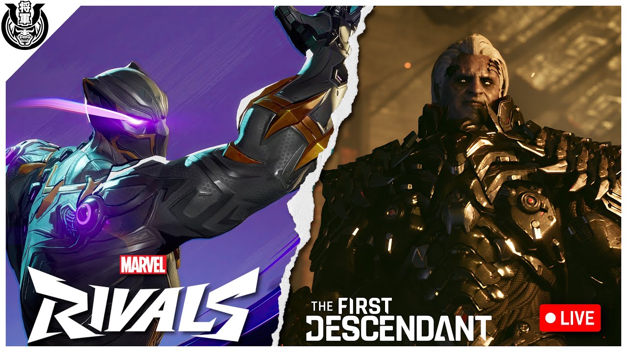 🟢 LIVE: Marvel Rivals… Yay. | Plus The First Descendant Grind
