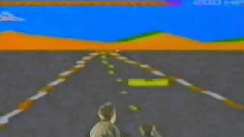 Galaxian / Pole Position / Kangaroo (Atari 2600) - Retro Video Game Commercial / Ad