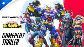 Overwatch 2 x My Hero Academia - Gameplay Trailer | PS5 & PS4 Games