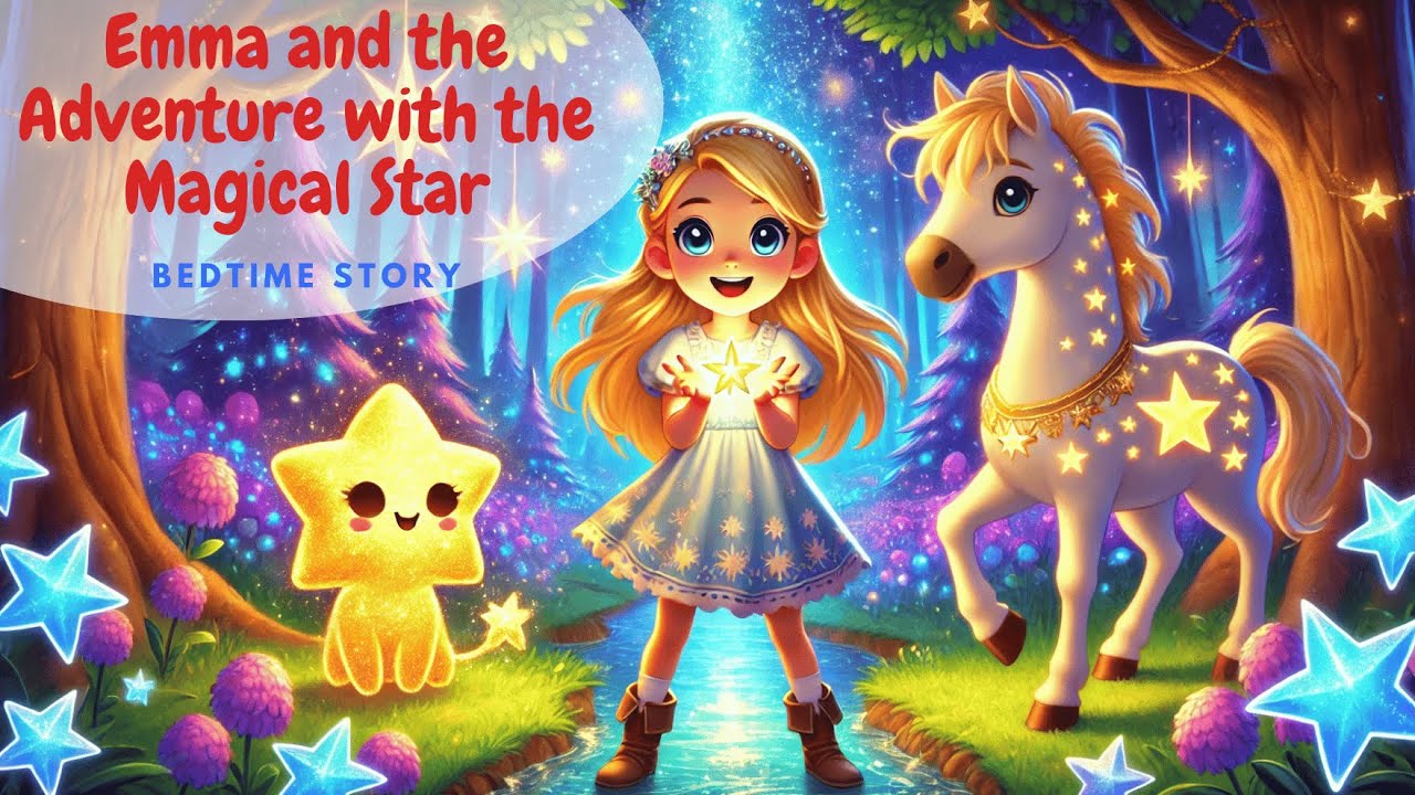 Emma and the Adventure with the Magical Star | bedtime stories for kids ...