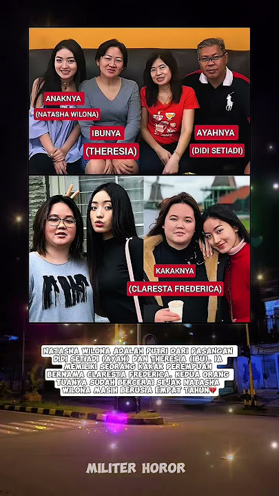 Kisah Sedih Natasha Wilona: Orang Tua Bercerai Sejak Usia 4 Tahun😱‼️😭 #fypシ #shortvideo #viral
