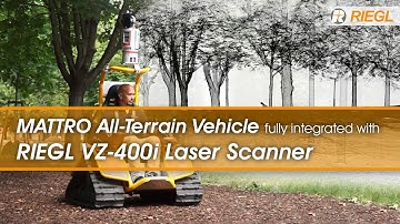 MATTRO All-Terrain Vehicle (ATV) fully integrated with RIEGL VZ-400i Terrestrial Laser Scanner