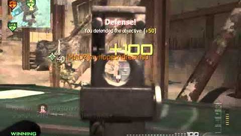 MW3 - LMG Multikill (No Killstreaks used)