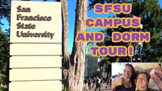 MY SFSU DORM! a day in the life + campus tour