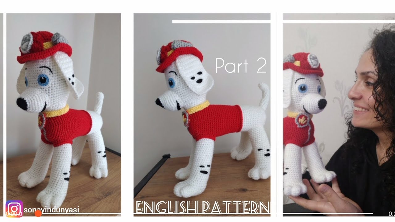 Amigurumi Köpek Yapımı Part 2 Amigurumi Paw Patrol #amigurumi #diy #freepattern